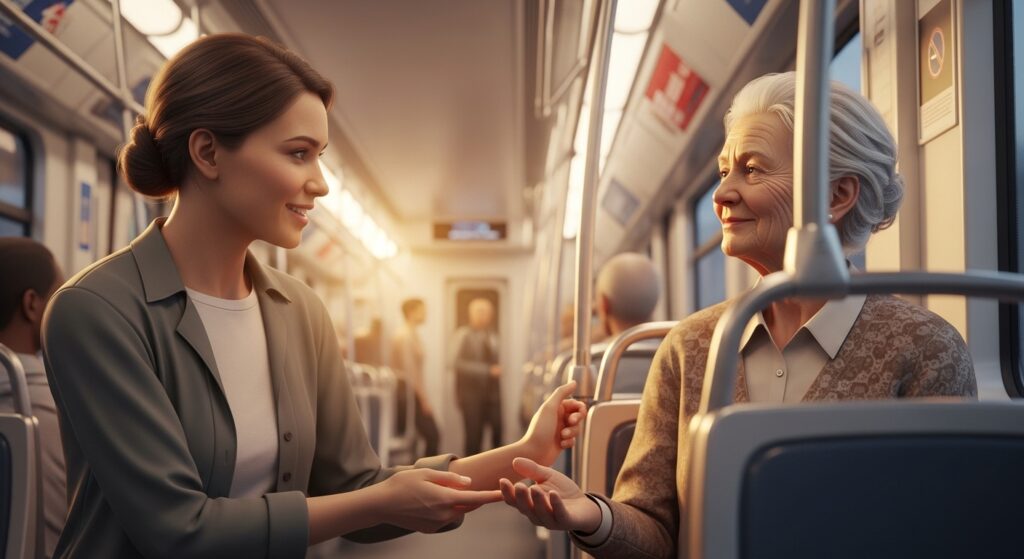 Ceder o lugar: um gesto de cidadania essencial