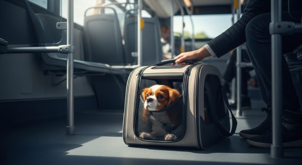Pet no transporte público: o que a lei permite?