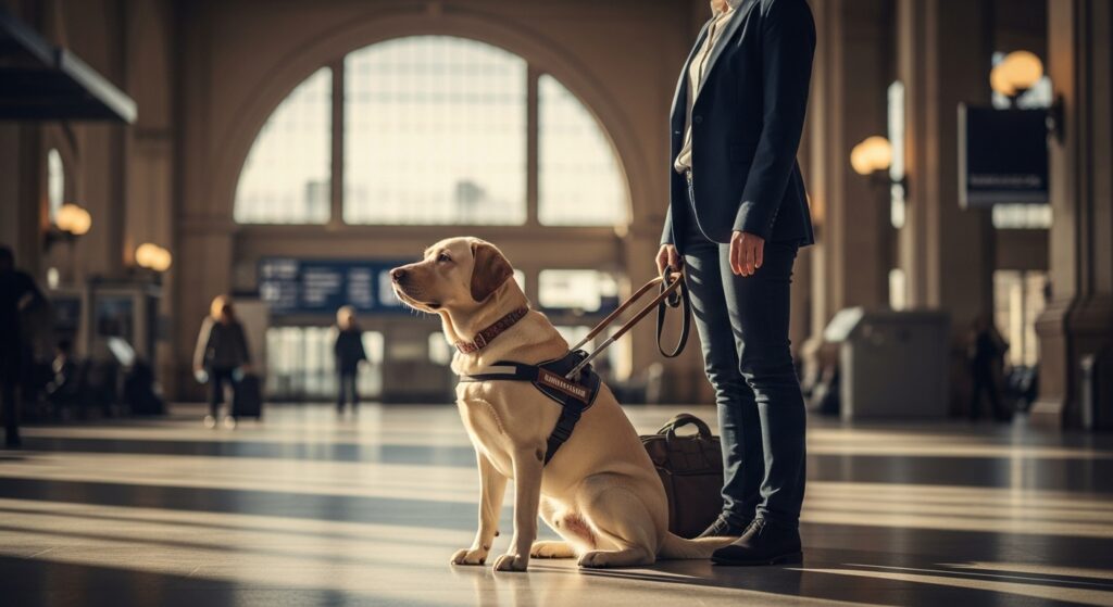 Viajando com cão-guia: regras e dicas para uma viagem segura